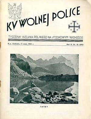 Seller image for Ku Wolnej Polsce. Tygodnik Wojska Polskiego na Srodkowym Wschodzie. R.3 (1942). Nr 18 (395) (17 maja 1942) for sale by POLIART Beata Kalke