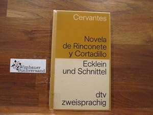 Novela de Rinconete y Cortadillo : famosos ladrones que hubo en Sevilla, la cual pasó así en el a...