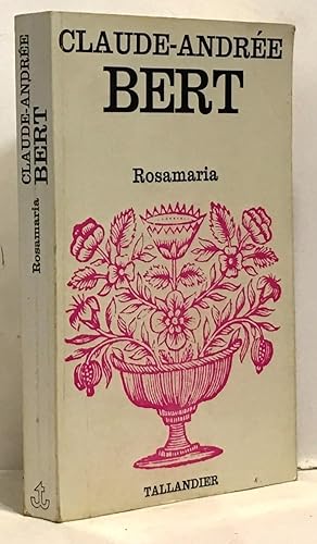 Seller image for Rosamaria for sale by crealivres