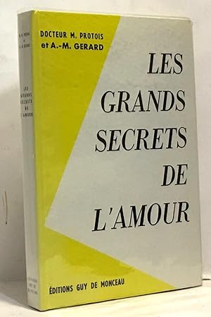 Seller image for Les grands secrets de l'amour for sale by crealivres