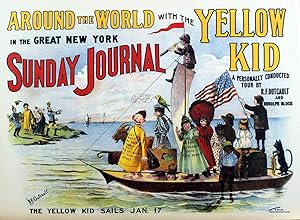 Imagen del vendedor de Around the World with the Yellow Kid - Print a la venta por Print Matters