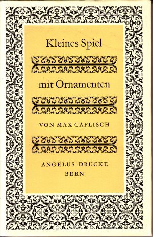 Immagine del venditore per Kleines Spiel mit Ornamenten (German) venduto da Antiquariat UEBUE