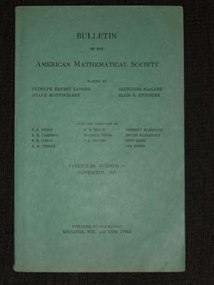 Seller image for Numerical Inverting of Matrices of High Order. In American Mathematical Society Bulletin, Volume 53, Number 11 (November 1947), pp. [1021]-1099. for sale by Denominator Books