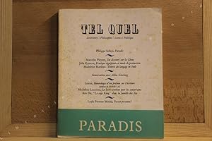 Immagine del venditore per Tel Quel N 60 : Littrature / Philosophie / Science / Politique venduto da Librairie-Bouquinerie Le Pre Pnard