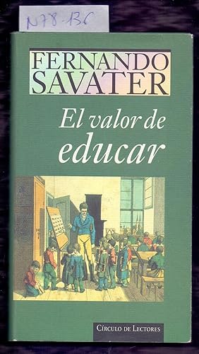 Imagen del vendedor de EL VALOR DE EDUCAR a la venta por Libreria 7 Soles