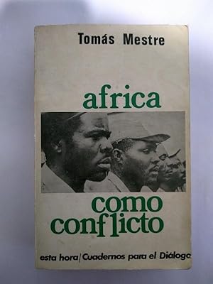 Image du vendeur pour Africa como conflicto mis en vente par Libros Ambig