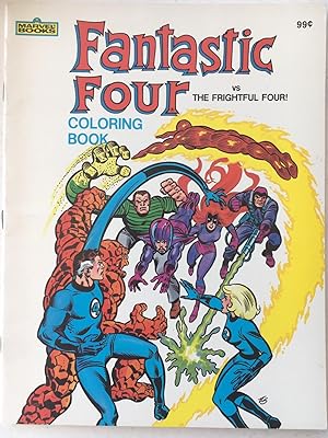 Bild des Verkufers fr Fantastic Four VS. The Frightful Four!: Coloring Book zum Verkauf von aspen ridge