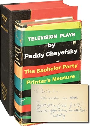 Television Plays: The Bachelor Party, Printer's Measure, Holiday Song, The Big Deal, The Mother, ...