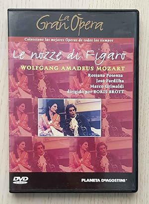 LE NOZZE DI FIGARO. WOLFGANG AMADEUS MOZART. (DVD vídeo / Col. La Gran Ópera)