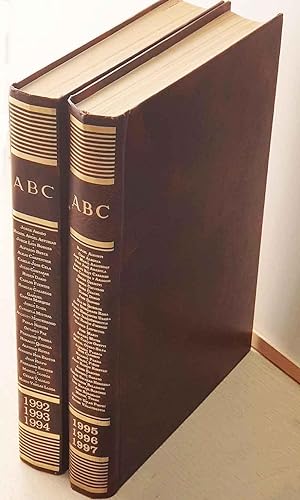 ABC. PERIOLIBROS. 2 TOMOS: años 1992-1993-1994 y años 1995-1996-1997