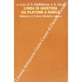 Bild des Verkufers fr L'idea di giustizia da Platone a Rawls zum Verkauf von Libreria Antiquaria Giulio Cesare di Daniele Corradi