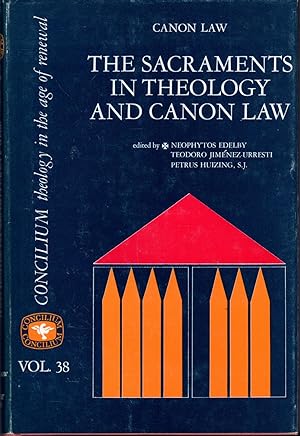 Bild des Verkufers fr Canon Law: The Scaraments in Theology and Canon Law (Volume 38 of Concilium: Theology in the Age of Renewal) zum Verkauf von Dorley House Books, Inc.