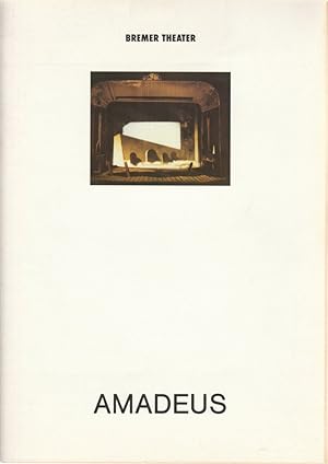 Seller image for Programmheft 5 Peter Shaffer AMADEUS Premiere 17. November 1991 for sale by Programmhefte24 Schauspiel und Musiktheater der letzten 150 Jahre