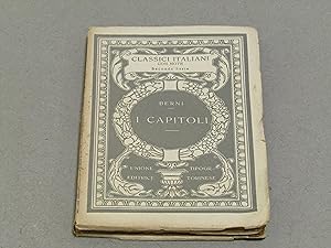 Seller image for Francesco Berni. I capitoli for sale by Amarcord libri