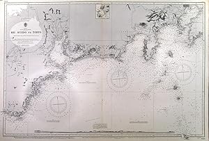 KII SUIDO TO TOKYO. Large detailed sea chart of the south east coast of Honshu / Japan. Compile...