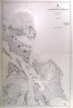 SAN MIGUEL BAY TO LEYTE GULF - S.E. LUZON, SAMAR AND ADJACENT ISLANDS. Large sea chart of the C...