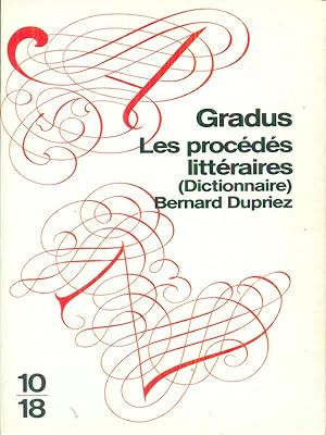 Seller image for Gradus, les procedes litteraires for sale by Librodifaccia