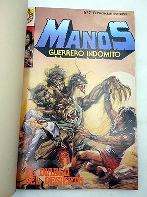 MANOS GUERRERO INDÓMITO SELECCIÓN 2. RETAPADO 13-18 (Correa) Bruguera, 1984. COMICS BRUGUERA. OFRT