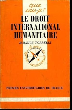 Seller image for Que sais-je? N 2211 Le droit international humanitaire for sale by Le-Livre