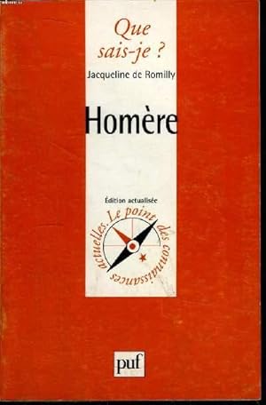 Imagen del vendedor de Que sais-je? N 2218 Homre a la venta por Le-Livre