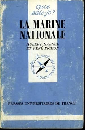 Imagen del vendedor de Que sais-je? N 2252 La marine nationale a la venta por Le-Livre