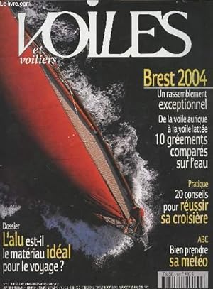 Image du vendeur pour Voiles et voiliers n401 - Brest 2004, un rassemblement exceptionnel - De la voile aurique  la voile latte, 10 grements compars sur l'eau - Pratique: 20 conseils pour russir sa croisire - ABC, bien prendre sa mto - INCOMPLET mis en vente par Le-Livre