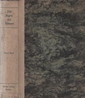 Bild des Verkufers fr Stintzi, Paul: Die Sagen des Elsasses; Teil: Bd. 1 zum Verkauf von Schrmann und Kiewning GbR