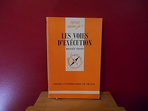 Bild des Verkufers fr Les Voies d'excution zum Verkauf von La Bouquinerie  Dd