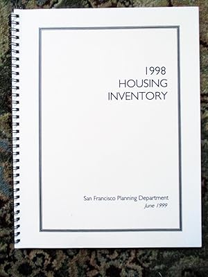 1998 HOUSING INVENTORY of SAN FRANCISCO City Planning Department