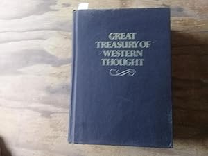 Seller image for Great Treasury of Western Thought. A compendieum of important statements on man and his institutions by the Great Thinkers in Western History. for sale by Librera "Franz Kafka" Mxico.