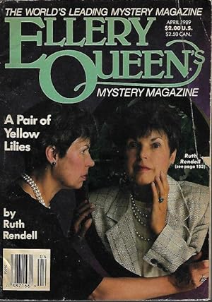 Bild des Verkufers fr ELLERY QUEEN Mystery Magazine: April, Apr. 1989 zum Verkauf von Books from the Crypt