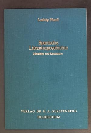 Bild des Verkufers fr Spanische Literaturgeschichte; Bd. 1., Mittelalter und Renaissance. zum Verkauf von books4less (Versandantiquariat Petra Gros GmbH & Co. KG)