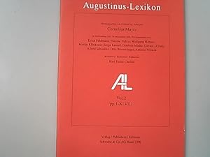 Seller image for Augustinus-Lexikon. Vol. 2, pp. I - XLVIII. for sale by Antiquariat Bookfarm