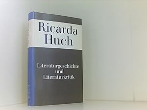Seller image for Literaturgeschichte und Literaturkritik. for sale by Book Broker