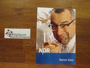 Image du vendeur pour Original Autogramm Rainer Sass NDR Koch /// Autogramm Autograph signiert signed signee mis en vente par Antiquariat im Kaiserviertel | Wimbauer Buchversand