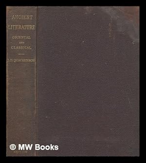 Seller image for Illustrated history of ancient literature oriental and classical for sale by MW Books