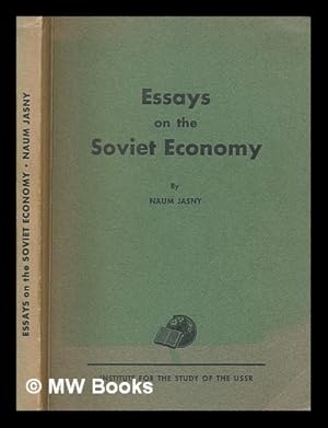 Seller image for Essays on the Soviet economy. / Published for the Institute for the Study of the USSR for sale by MW Books