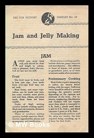 Seller image for Jam and jelly making for sale by MW Books