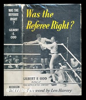 Bild des Verk�ufers f�r Was the referee right? zum Verkauf von MW Books