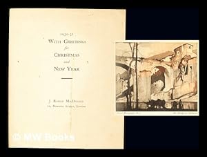 Seller image for 1930-31: With Greetings for Christmas and New Year: J. Ramsay MacDonald: includes print of Frank Brangwyn's The Bridge at Subbiano for sale by MW Books