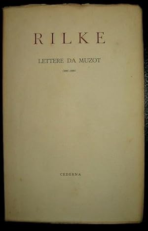 Imagen del vendedor de Lettere da Muzot (1921-1926). A cura di Mirto Doriguzzi e Leone Traverso a la venta por Libreria Ex Libris ALAI-ILAB/LILA member