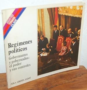 Seller image for REGIMENES POLTICOS. Gobernantes y gobernados: el poder y sus controles. N 10 Temas Clave for sale by EL RINCN ESCRITO