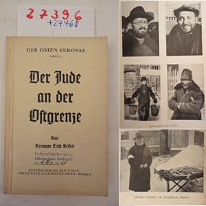 Imagen del vendedor de Der Jude an der Ostgrenze. Band 3 der Reihe: Der Osten Europas Bitte beachten Sie Nr. 9 unserer AGB (Druckwerke aus totalitren Staaten /  86 und 130 StGB, Jugendschutzgesetz)! Dieses Buch wird von uns nur zur staatsbrgerlichen Aufklrung und zur Abwehr verfassungswidriger Bestrebungen angeboten (86 StGB) a la venta por Galerie fr gegenstndliche Kunst