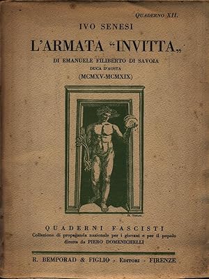 Imagen del vendedor de L'Armata Invitta di Emanuele Filiberto di Savoia a la venta por Librodifaccia