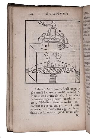 Thesaurus Euonymi Philiatri, de remediis secretis.Lyon, Balthazar Arnoullet, 1554. 16mo (12.5 x 8...