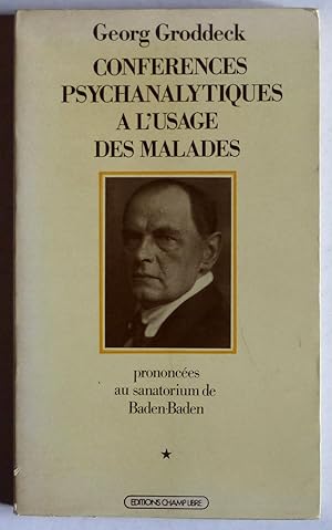 Image du vendeur pour Confrences psychanalytiques  l'usage des malades, prononces au sanatorium de Baden-Baden mis en vente par Le Rayon populaire