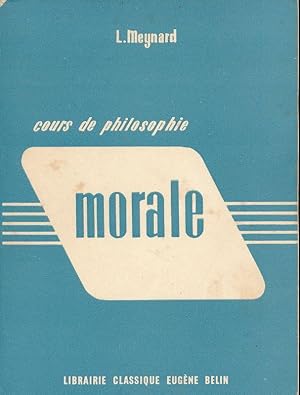 Seller image for Cours de philosophie morale for sale by LIBRAIRIE GIL-ARTGIL SARL