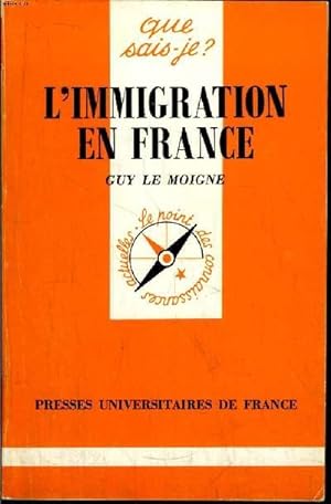 Image du vendeur pour Que sais-je? N 2341 L'immigration en France mis en vente par Le-Livre