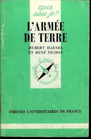 Imagen del vendedor de Que sais-je? N 2347 L'arme de terre a la venta por Le-Livre