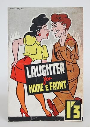 Bild des Verkufers fr Laughter for Home and Front: A collection of Cartoons and Jokes zum Verkauf von Minotavros Books,    ABAC    ILAB